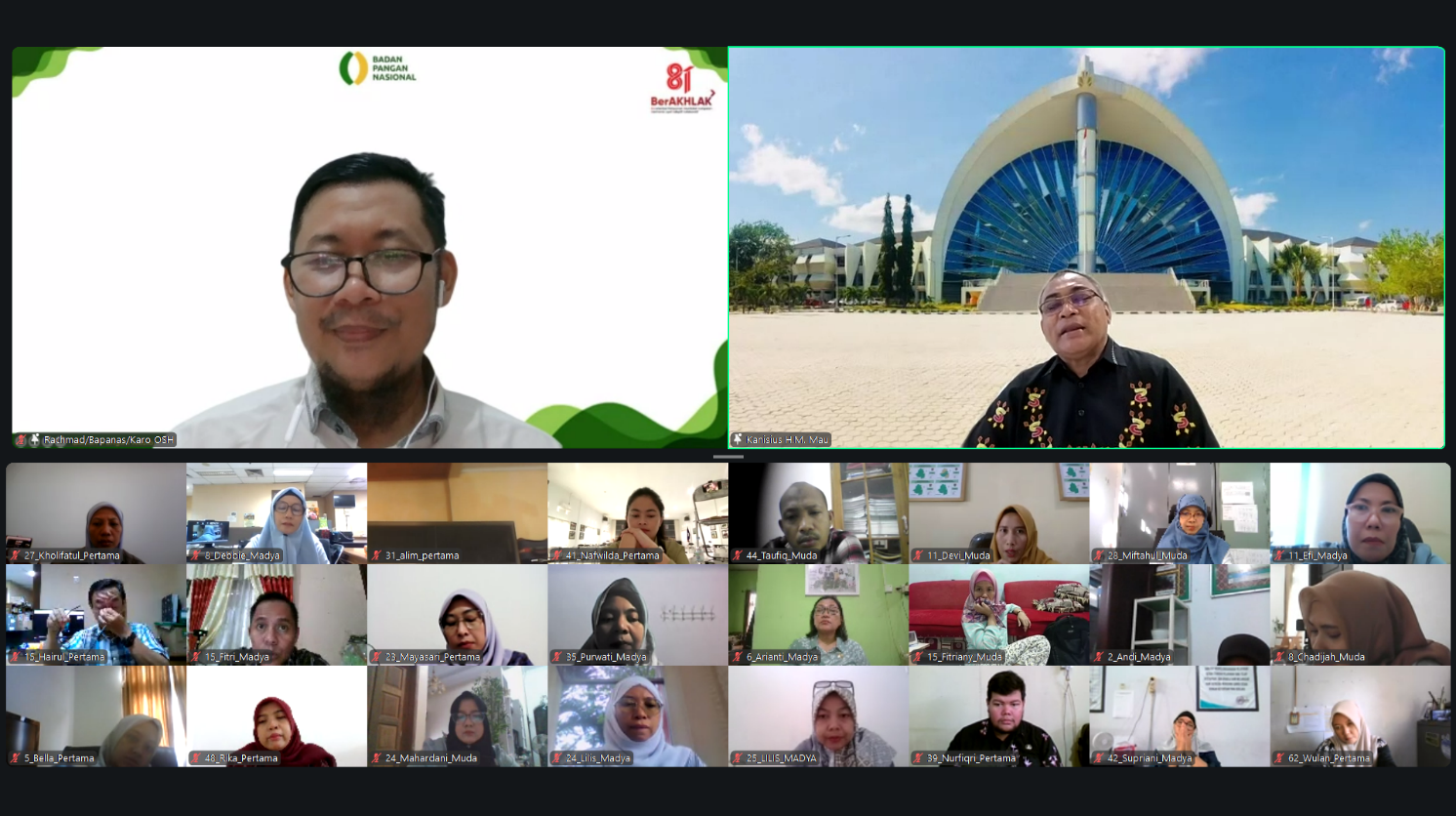 ukom PJF Analis Ketahanan Pangan