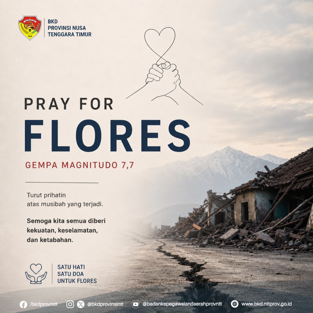 Flyer Pray for Flores