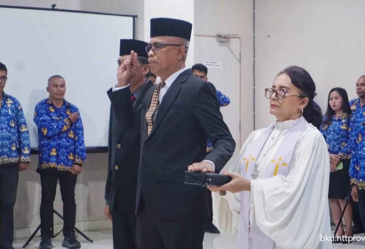 Pelantikan Kepala Bapenda Provinsi NTT
