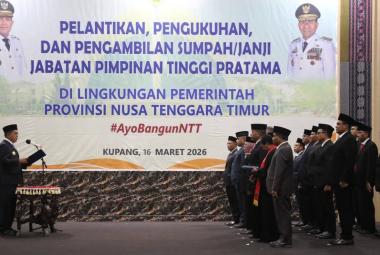 Pelantikan & Pengukuhan JPTP Provinsi NTT 2026